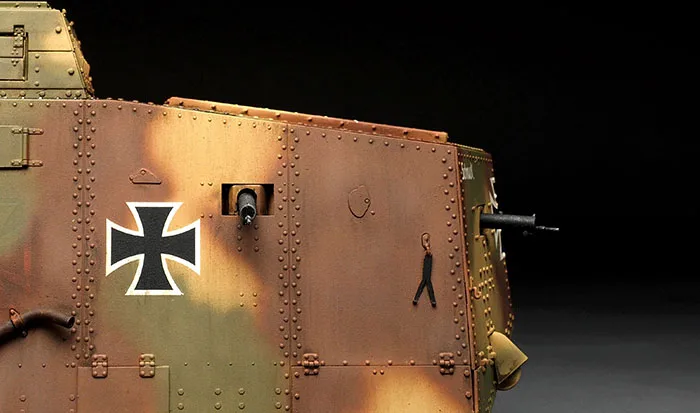 Meng МОДЕЛЬ TS-017 1/35 Пособия по немецкому языку A7V бак(Круппа)-масштабная модель комплект