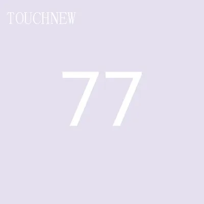 77 TOUCHNEW на заказ, одноцветные эскизные маркеры на спиртовой основе, двойная головка, кисть, маркеры, ручка для рисования, манга, товары для рукоделия, маркеры - Цвет: 77
