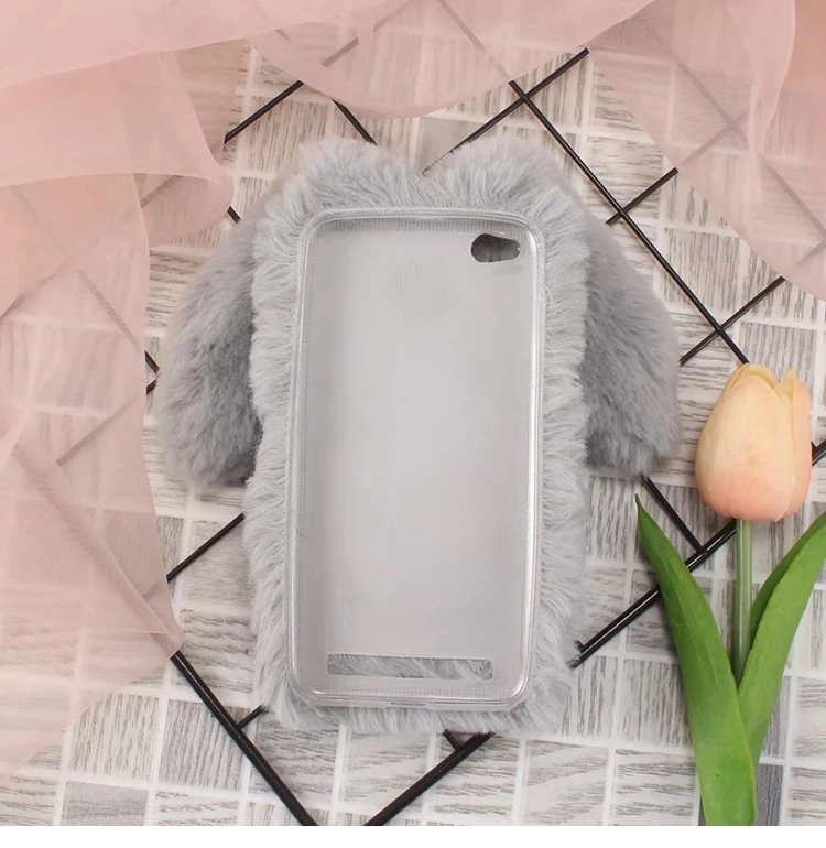 Милый кролик СПС Coque Xiaomi Redmi 4A 5A чехол Redmi 3 5 5 Plus Мягкий силиконовый пушистый кролик чехол для Xiomi Redmi 5A Note 5A Capinha