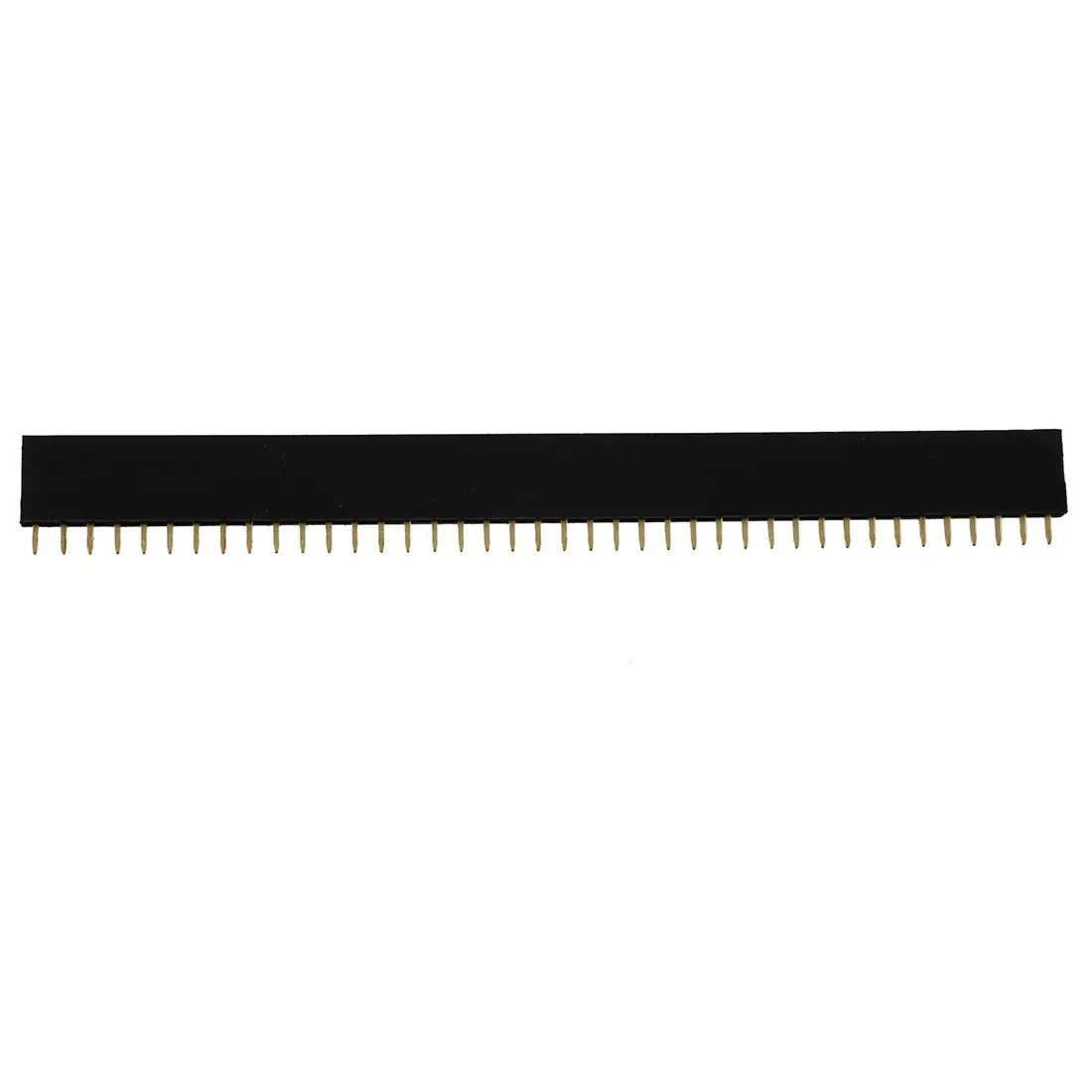 Фото Drop shipping 10X 40 pole Female Pin female connector pin strip header 2.54mm jack single-breasted Black Обустройство дома Drop shipping 10X 40 pole Female Pin female connector pin strip header 2.54mm jack single-breasted Black Обустройство дома