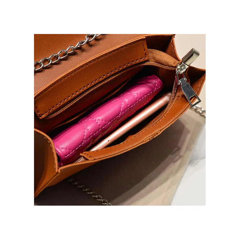 

Women's bag new new Korean mini mini package fashion chain chain shell bag grated skin single shoulder slant span package