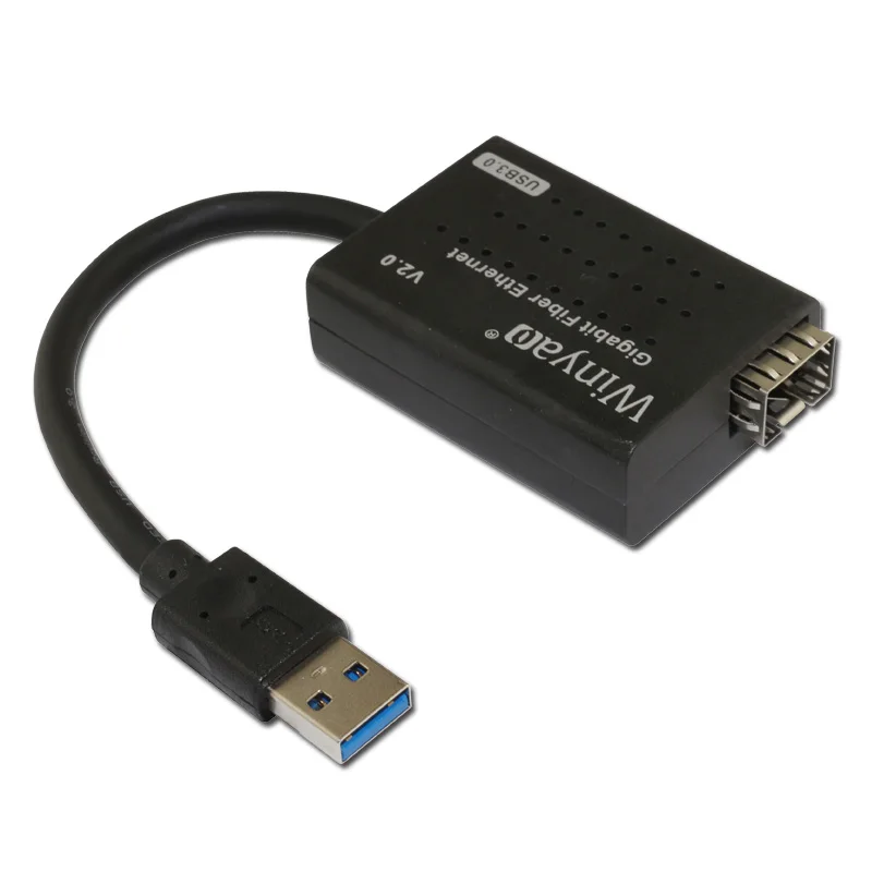 SFP NIC Fiber Channel Gigabit Ethernet to USB3.0 Adapter Chipset RTL8153