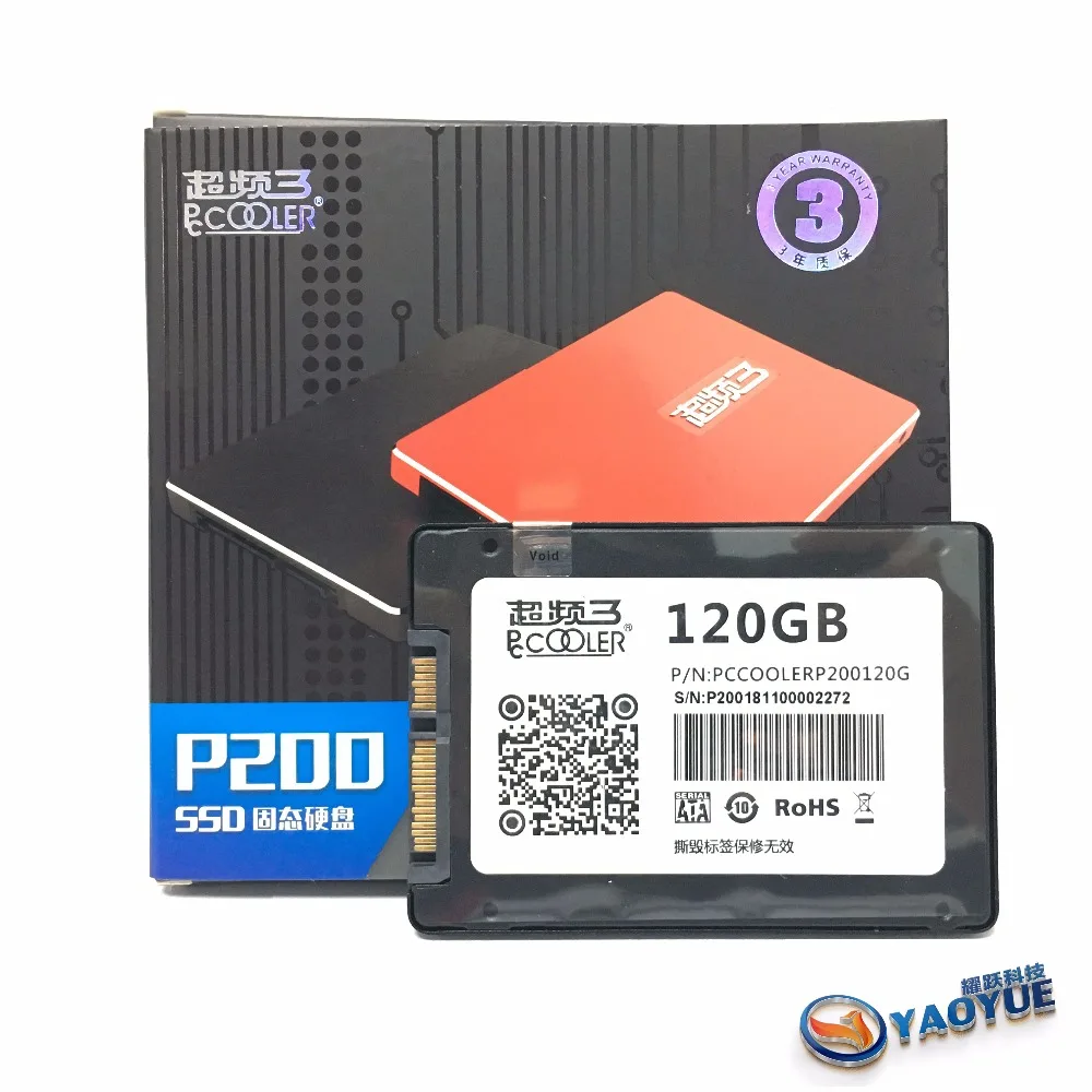 PCCOOLER hdd 2,5 120 ГБ SSD 240 ГБ 480 ГБ SSD SATA III 3 Внутренний твердотельный накопитель ssd жесткий диск для ноутбука для компьютера с объемом оперативной памяти 1 ТБ