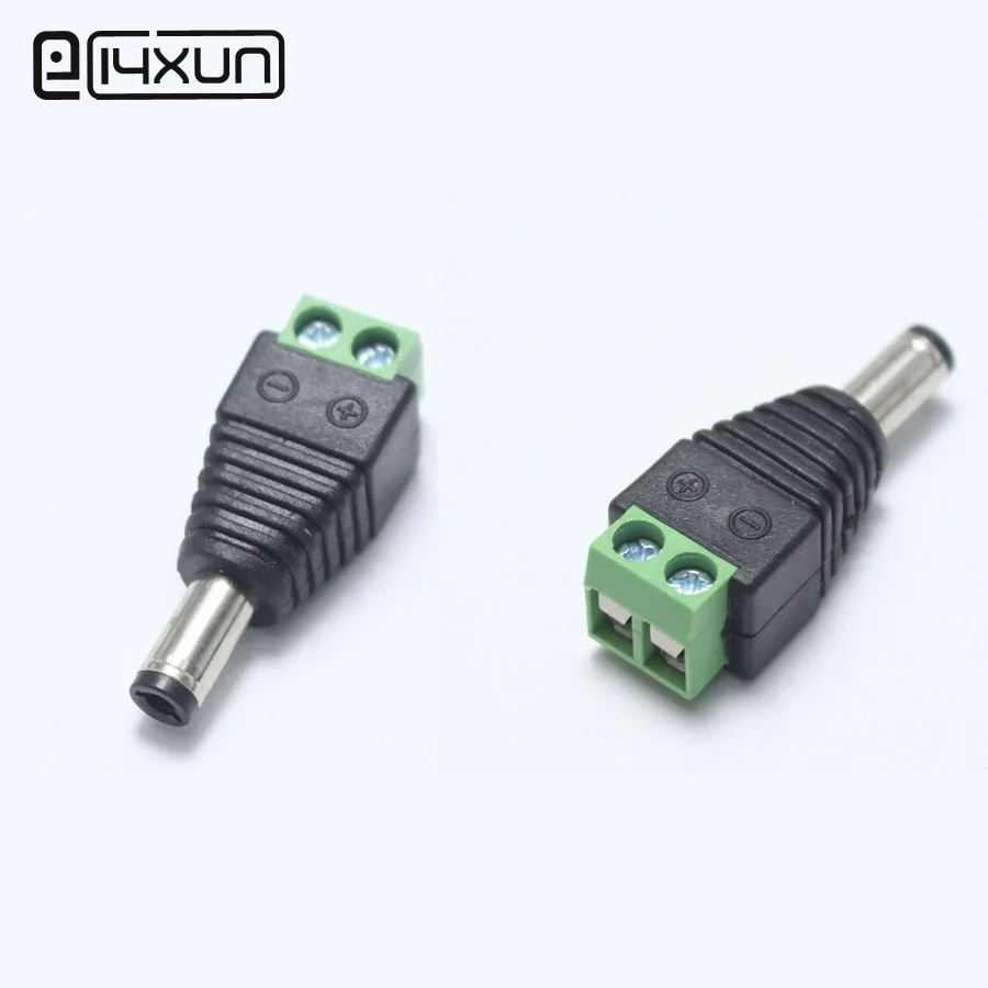 Аудиоразъем папа 2 шт. 12 В 5 5x2 мм|dc 12v plug|cable dc 12v12v male plug |