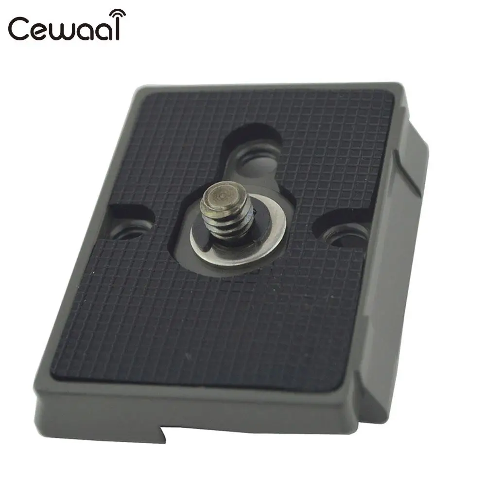 Black Quick Release Plate QR Shoe Clamp Monopod for Manfrotto 200PL-14 Sturdy Premium | Электроника