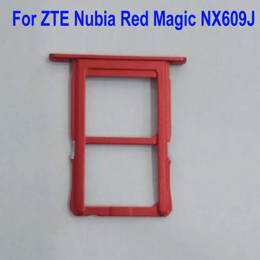 Оригинальный Новый слот лоток для чтения sim карт ZTE Nubia Red Magic RedMagic NX609 NX609J замена