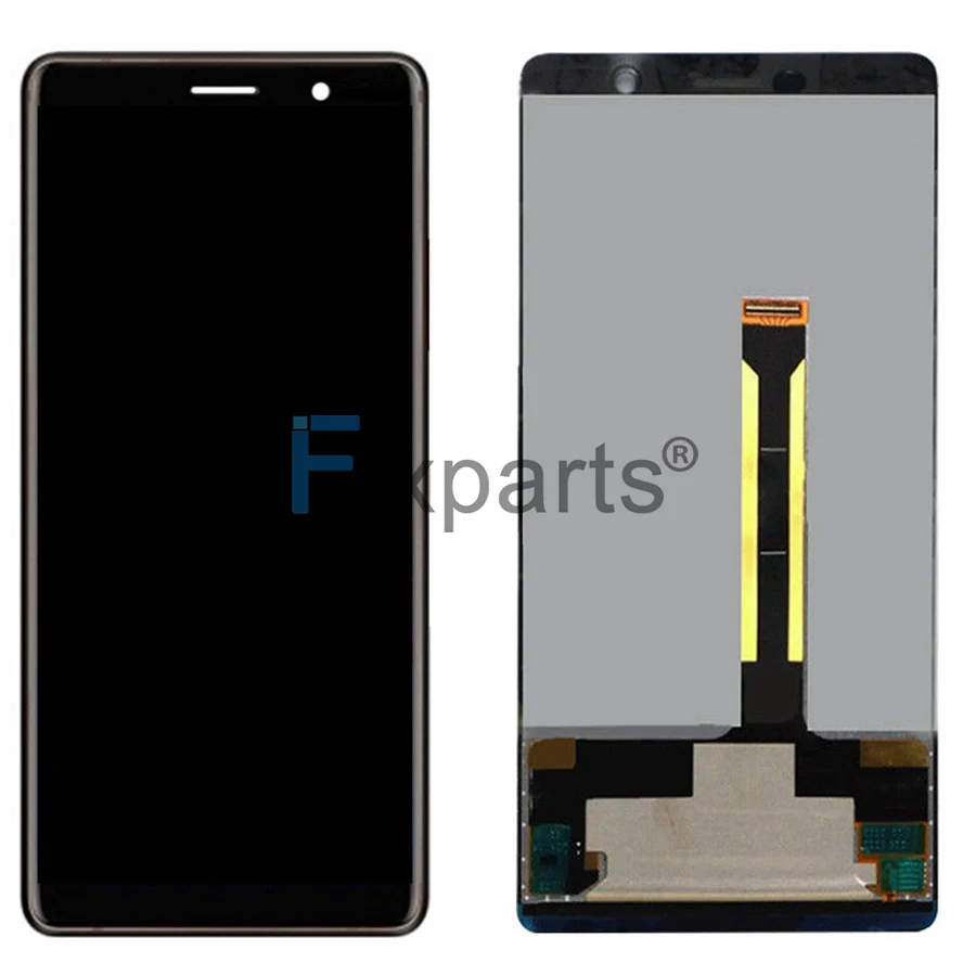 AMOLED дисплей для Nokia 7 Plus сенсорный ЖК 6 0 дюйма с дигитайзером E7 сменный экран TA