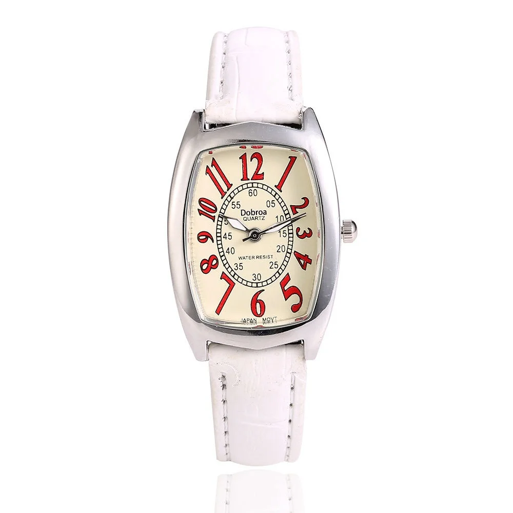 Часы наручные женские кварцевые с квадратным циферблатом в стиле ретро|Женские