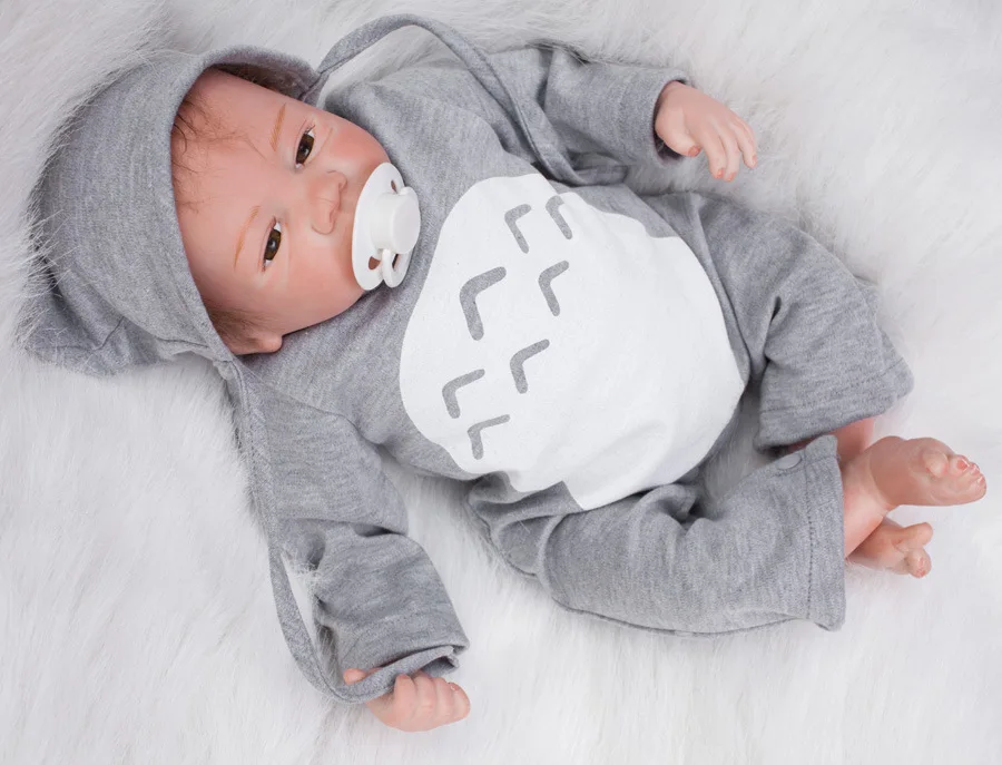 Реалистичные силиконовые куклы реборн ручной работы 18 дюймов|Куклы| |