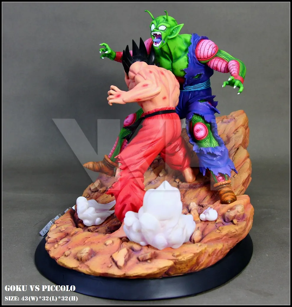 Модель фанатов Dragon Ball vkh 32 см goku vs Piccolo gk смола статуя фигурка игрушка для коллекции