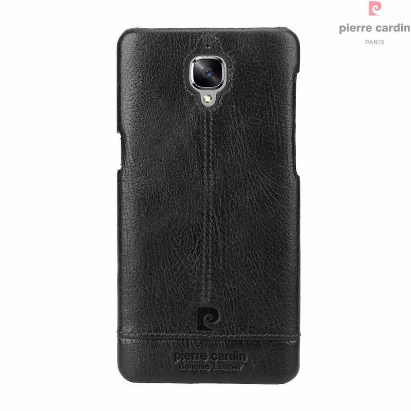 Чехол Pierre Cardin для OnePlus 3T 3T Three Роскошный чехол для телефона из натуральной кожи жесткая тонкая задняя крышка для One Plus 3t 3