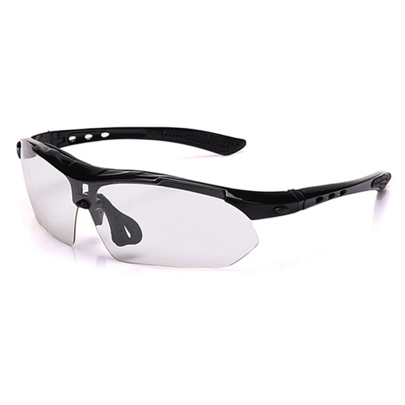 Kongsam Photochromic Cycling Bicycle Bike Glasses Outdoor Sports MTB Sunglasses Goggles Eyewear With Myopia Frame | Спорт и