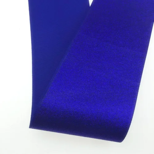 Royal blue Лента «Boca» 75 мм твердая Блестящая лента 5 ярдов в цвет - Цвет: Royal blue