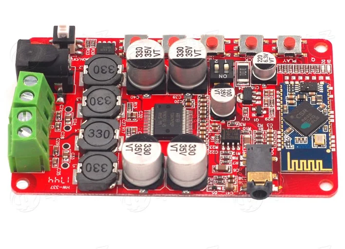 DC 8-25V беспроводной Bluetooth 4 0 аудио приемник Цифровой TDA7492P 25W + усилитель плата |
