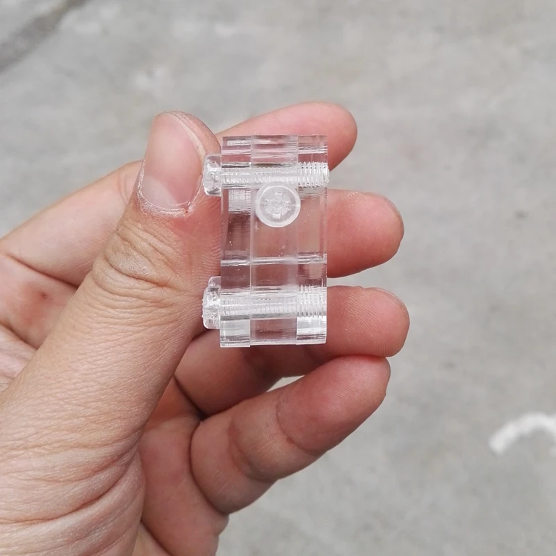 4 шт. акриловый держатель для пластин с фиксатором подходит аквариума размером