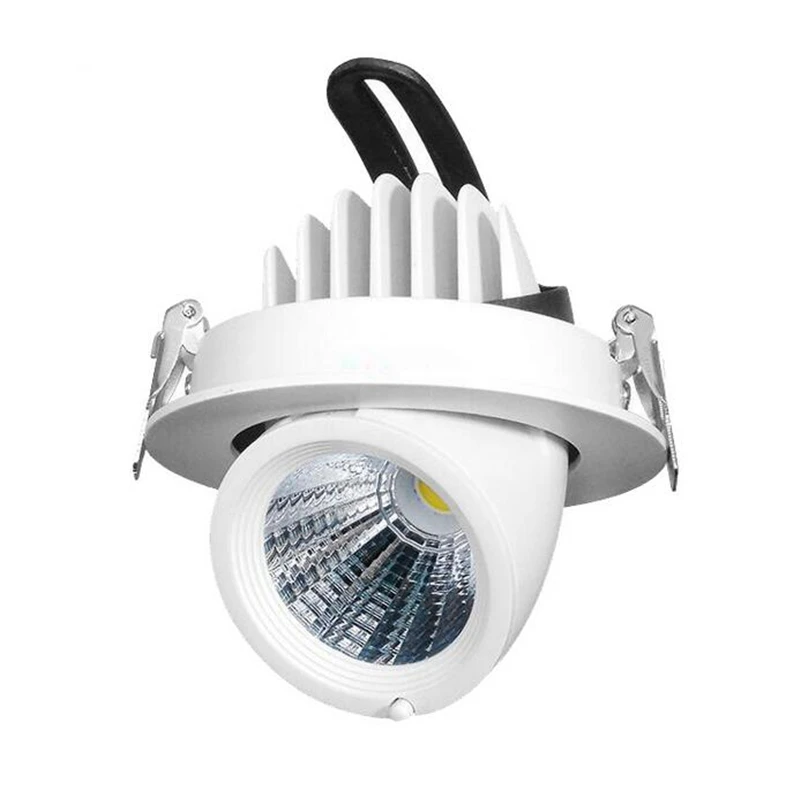LED Trunk Downlight COB Ceiling 10w 15W AC85-265V Adjustable recessed led Indoor Spot Light cob downlight | Освещение