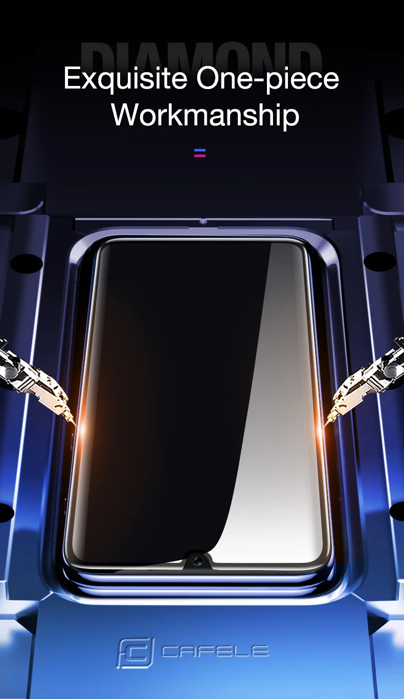 Закаленное стекло CAFELE для huawei P30 Pro, защита экрана, полное изогнутое 6D Защитное стекло для huawei P30pro HD, прозрачная пленка