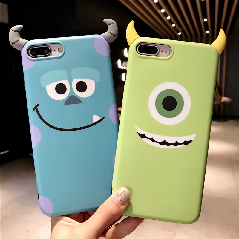 Для iPhone XS max XR X 3D милый Sullivan monsters чехол и пленка для экрана из закаленного стекла Mr