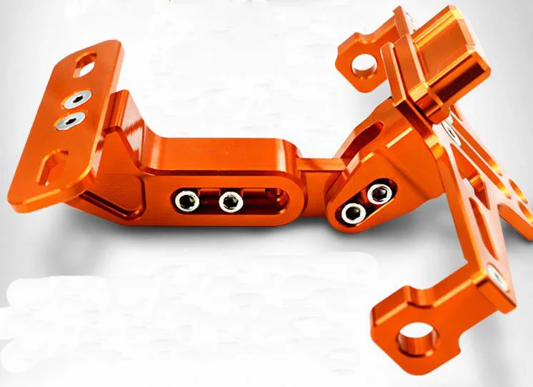 Светодиодная рамка заднего номерного знака мотоцикла ДЛЯ BWS R25 R3 MT03 MSX Black|frame for