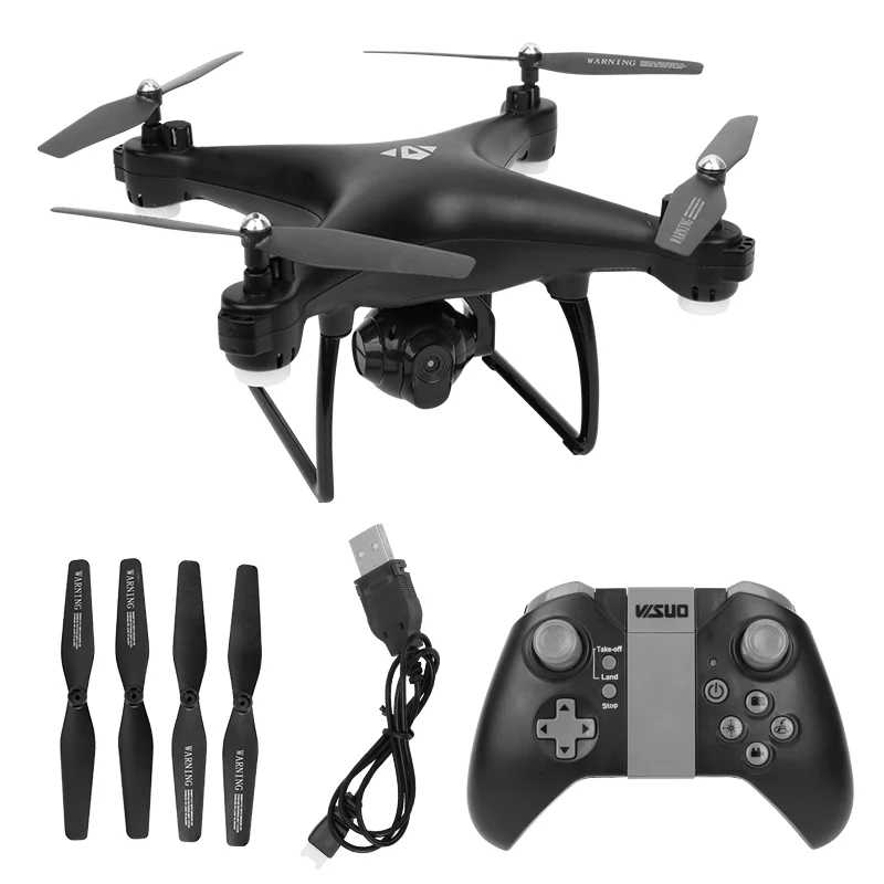 Радиоуправляемый Дрон с камерой Квадрокоптер 2.0MP 0.3MP FPV WiFi передача высоты