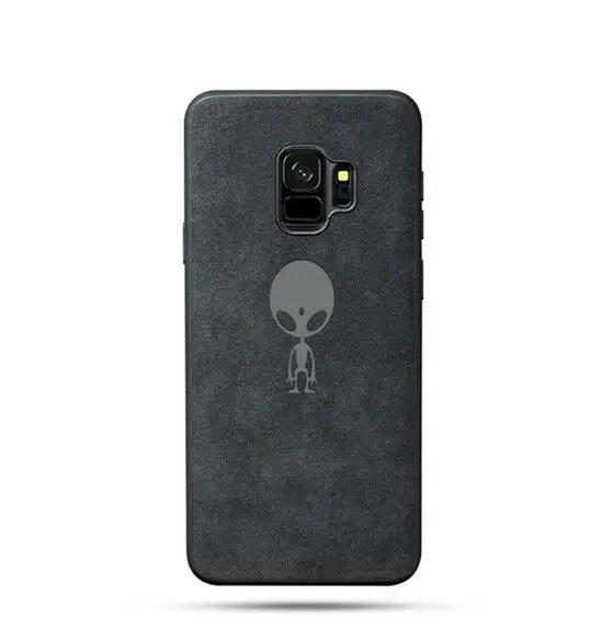 ET Автоспорт AMG Мощность Роскошный кожаный чехол для телефона чехол для samsung Galaxy S10 плюс S10E S8 S9 плюс автомобильный брелок с логотипом, кожаные чехлы для мобильных телефонов - Цвет: ET