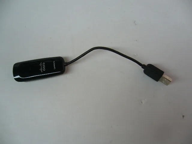 Карта беспроводного адаптера для Cisco Linksys USB300M USB к Ethernet-адаптеру Dongle 100 Мбит/с 1 x RJ45
