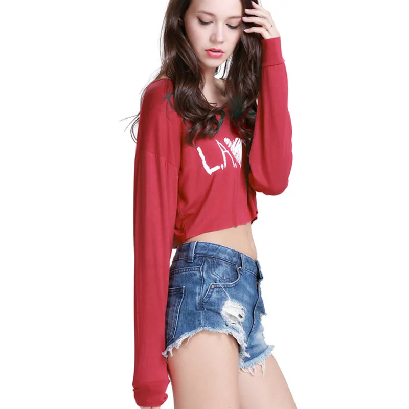 Hzirip 2017 Лидер продаж Новое поступление Лето Для женщин хлопок длинный рукав