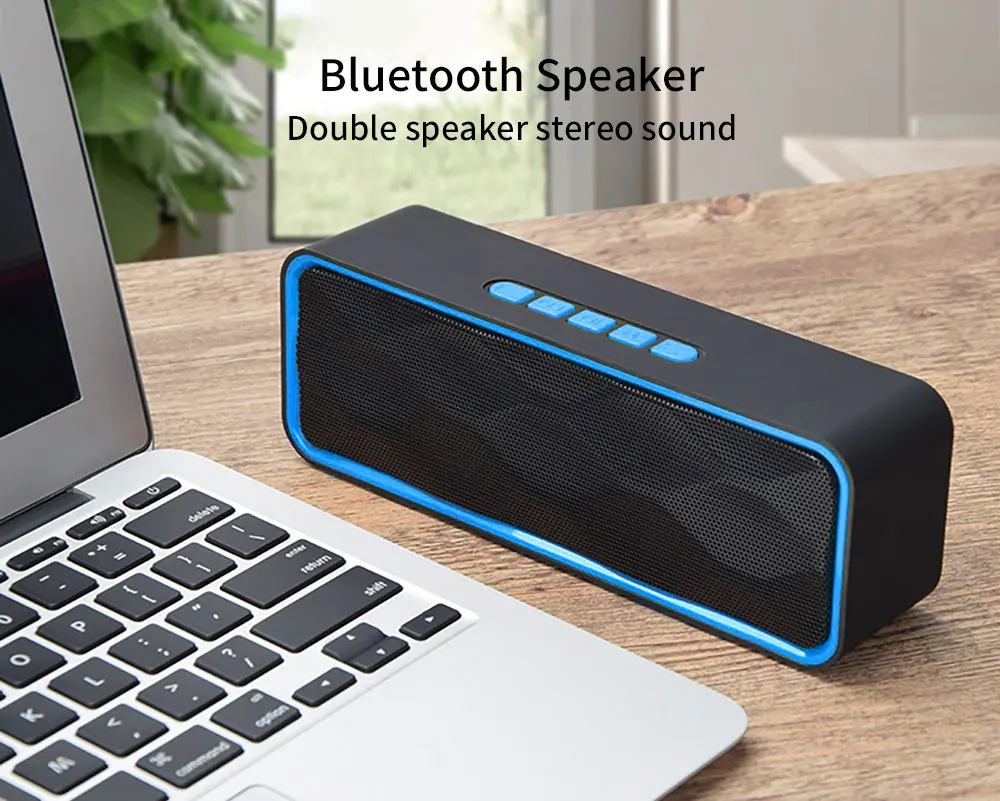 ANRY Bluetooth динамик портативный беспроводной громкоговоритель для планшетного телефона не-водонепроницаемый стерео музыка USB AUX TF FM телефонный звонок