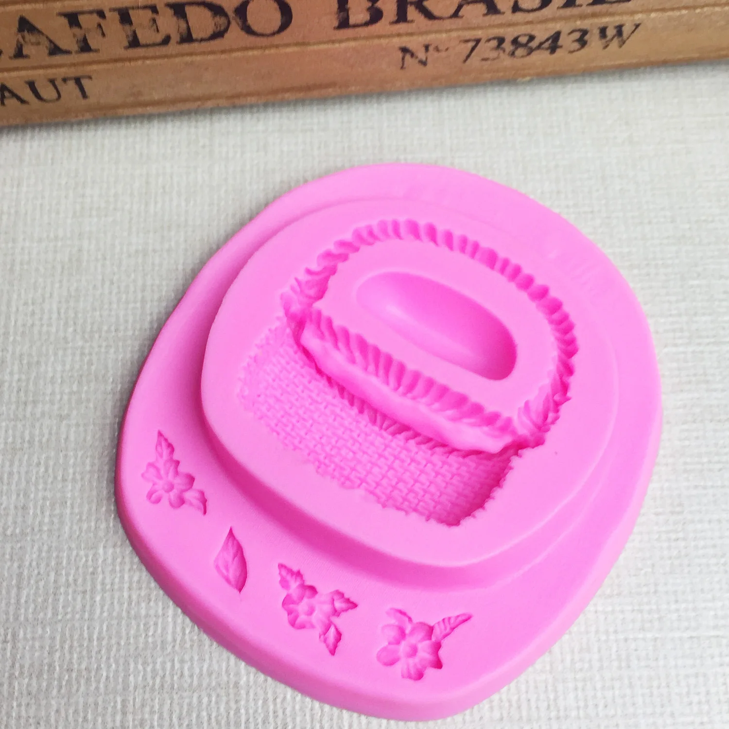 Цветочные корзины Силиконовые формы для торта помадные украшения инструменты