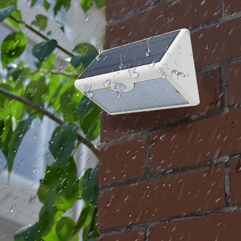 

SZYOUMY LED Solar Security Light 5 Modes With Controller 60 LEDS Motion Sensor Light Super Bright Waterproof Garden Wall Lamp