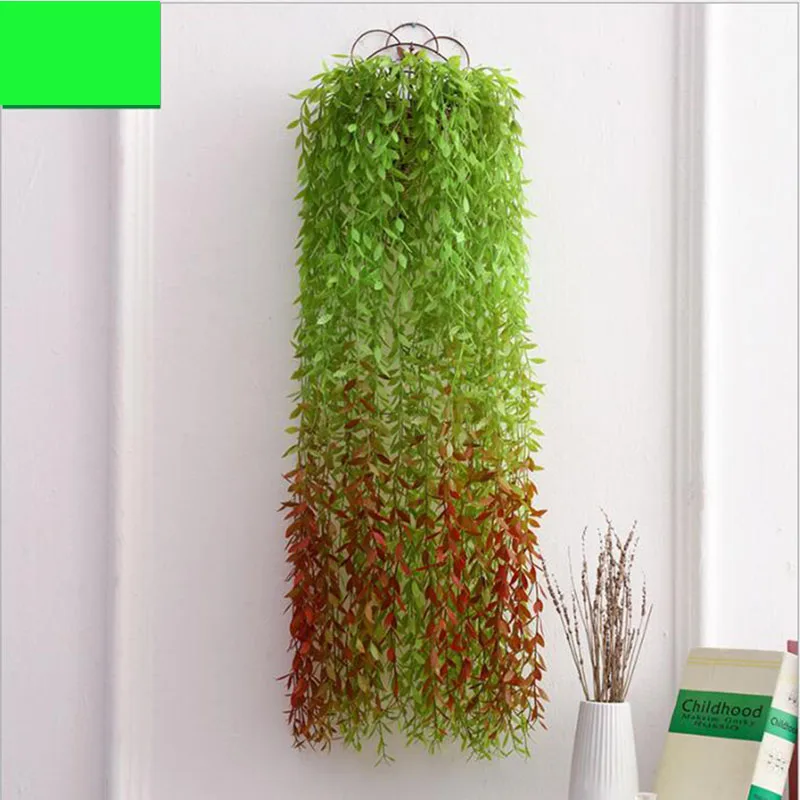 10 pcs Simulation wicker rattan 100 cm Artificial flowers Arrange for wedding decoration Vines hang from the ceiling | Дом и сад