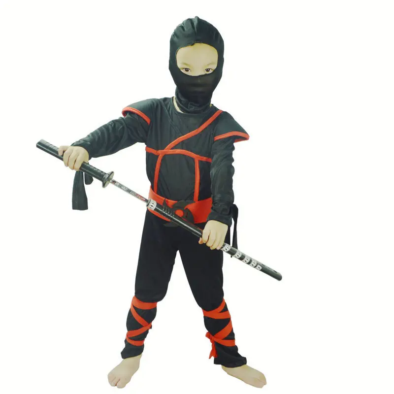 Новые Классические костюмы на Хэллоуин карнавальный костюм для боевых искусств