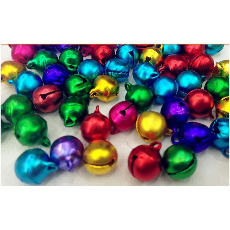 HLBY 100x аксессуары 10 мм Jingle Bells разные цвета|Колокольчики и звонки| |