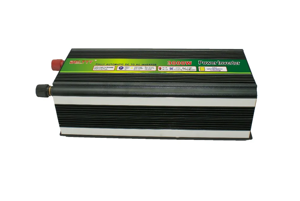 100% Полный синусоидальный инвертор 3000 Вт модифицированный большая мощность 24 В