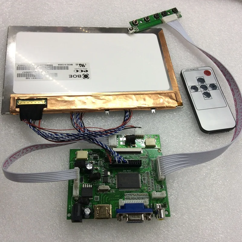 8,2 дюймов 1280*800 ips ЖК-экран монитор дисплей DIY комплект Raspberry Pi 3 HDMI VGA AV для Xbox PS4 ноль Авто поддержка приоритет