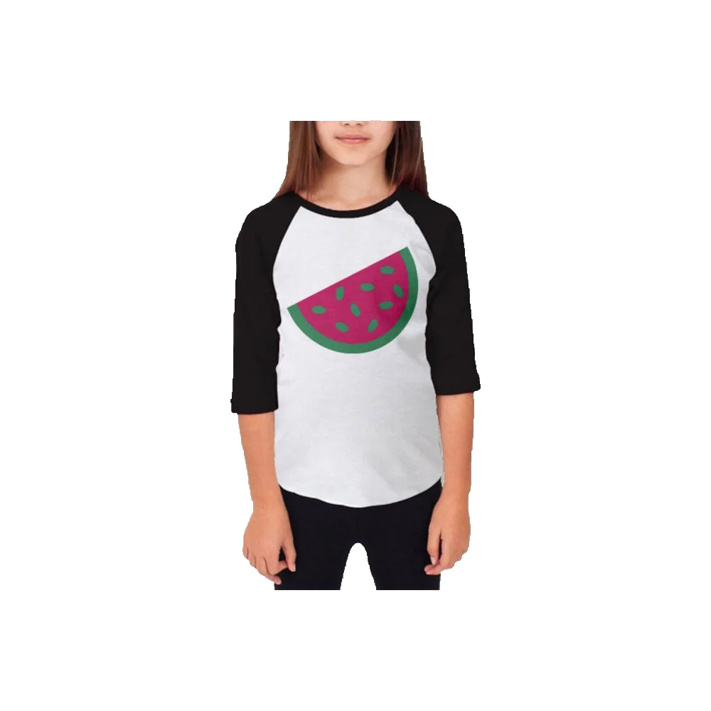 

Personalised Custom Teenager Girl Middle Sleeved T Shirt Print LOGO/TEXT/PHOTO