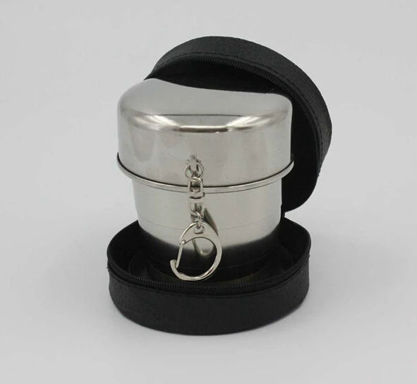 1 шт. телескопическая чашка из нержавеющей стали 304 250 мл JZ 1133|telescopic cup|stainless steel cupsteel