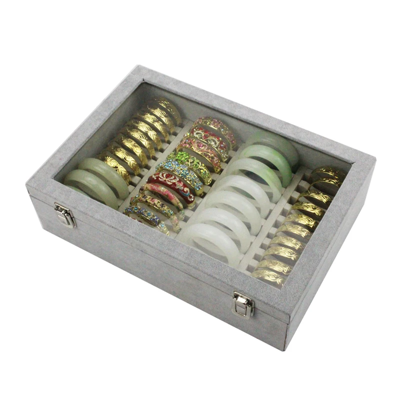 

Bracelet Display Tray Bracelet Organizer Boxes Receive a Box Jewelry Box Display Shelf Packaging Items Bangle Frame Rack Cases