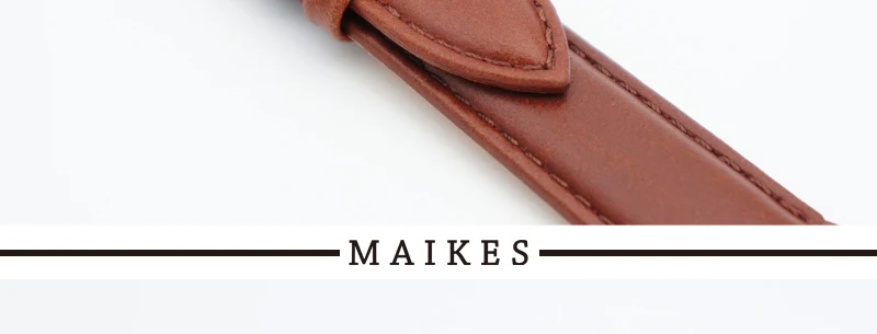 MAIKES,, Ремешки для наручных часов 18 мм, 20 мм, 22 мм, 24 мм, натуральная кожа, ремешок для наручных часов, браслет, ремень для Daniel Wellington DW