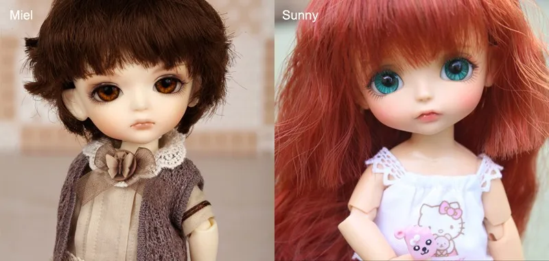 HeHeBJD 1/8 кукла Sunny benny lea momo(2 Дополнительные части рук) милые детские куклы