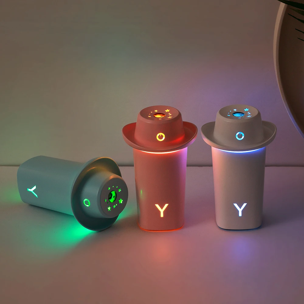 Vieruodis DC5V USB Портативный Автомобильный увлажнитель воздуха в форме шляпы