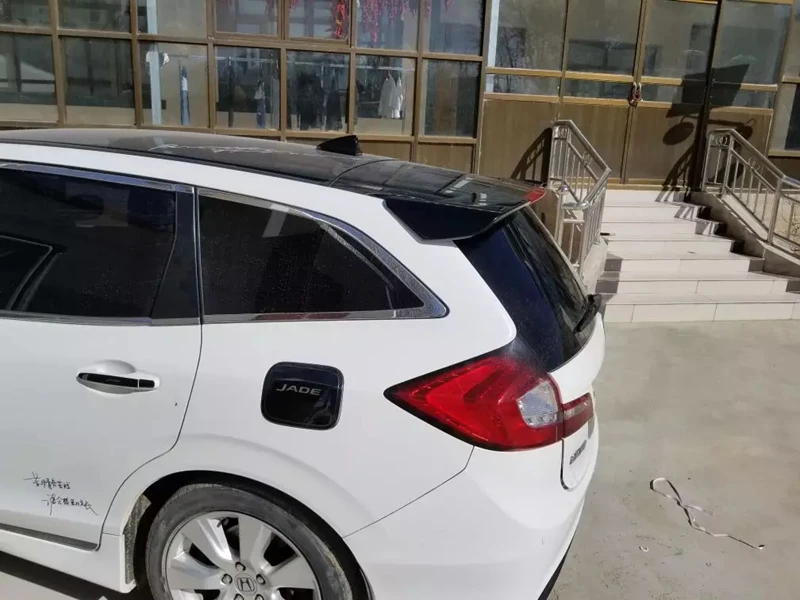 2013 для honda jade shuttle заднее окно крыши Высокое качество ABS Материал изменение установка спойлер по праймер