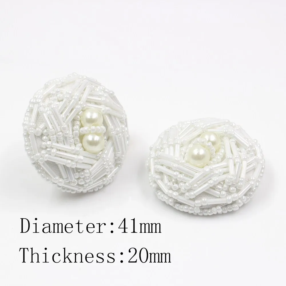 Хорошее качество 41 мм китайская лягушка Кнопка свитер украшение пальто кнопки