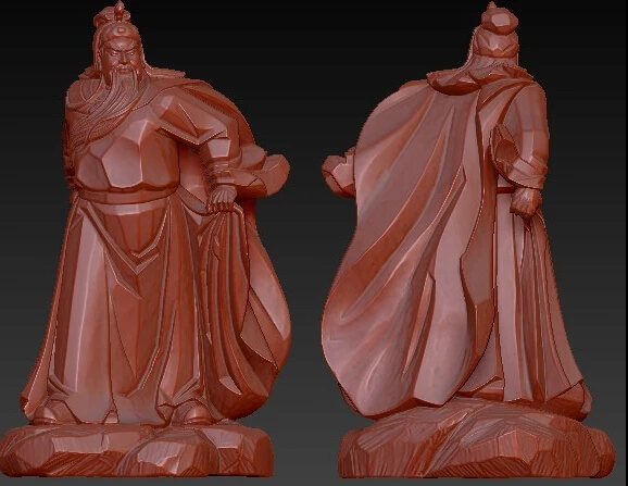 

High quality 3D model relief STL format CNC Guangong