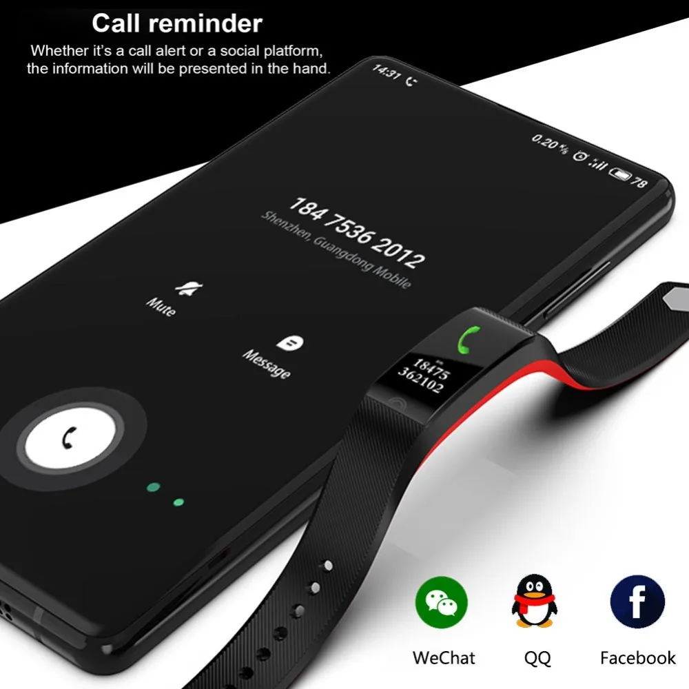 F6 сердечного ритма умные часы кровяное Давление для отображения данных по