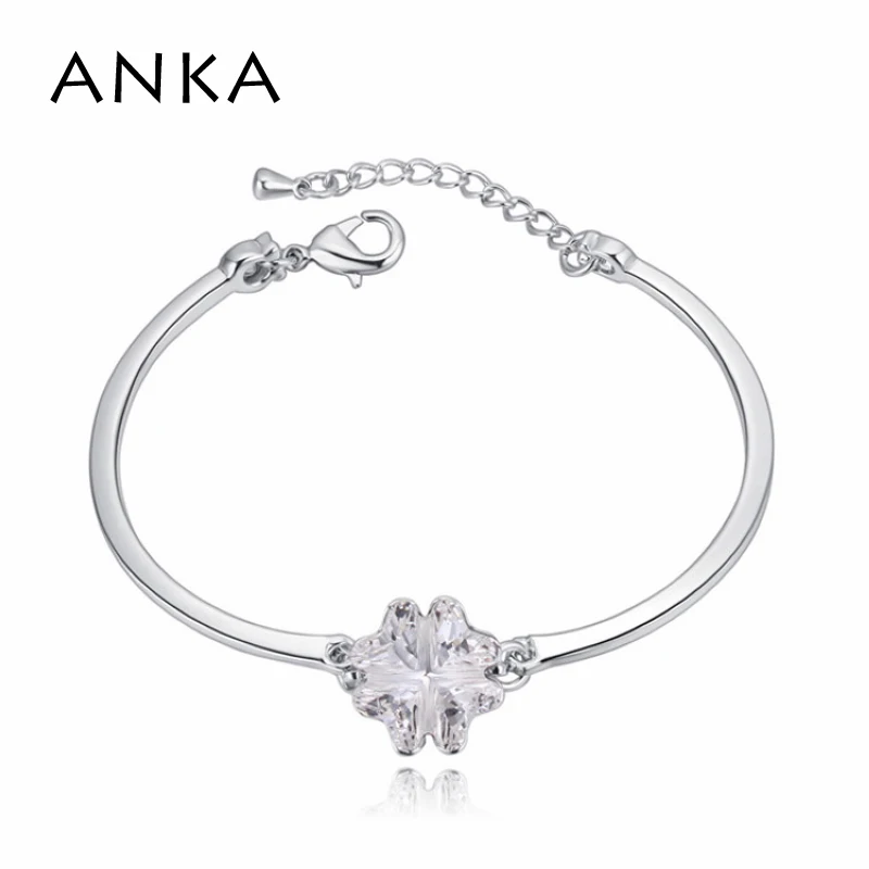 

ANKA bracelet geometric crystals & bangle for women fashion classic bracelet gift for girlfriend Crystals from Austria #121328