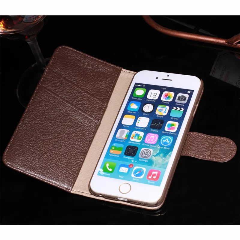 Чехол CYBORIS из натуральной кожи для iphone 6 6S 6plus iPhone7 7plus откидной кожаный чехол