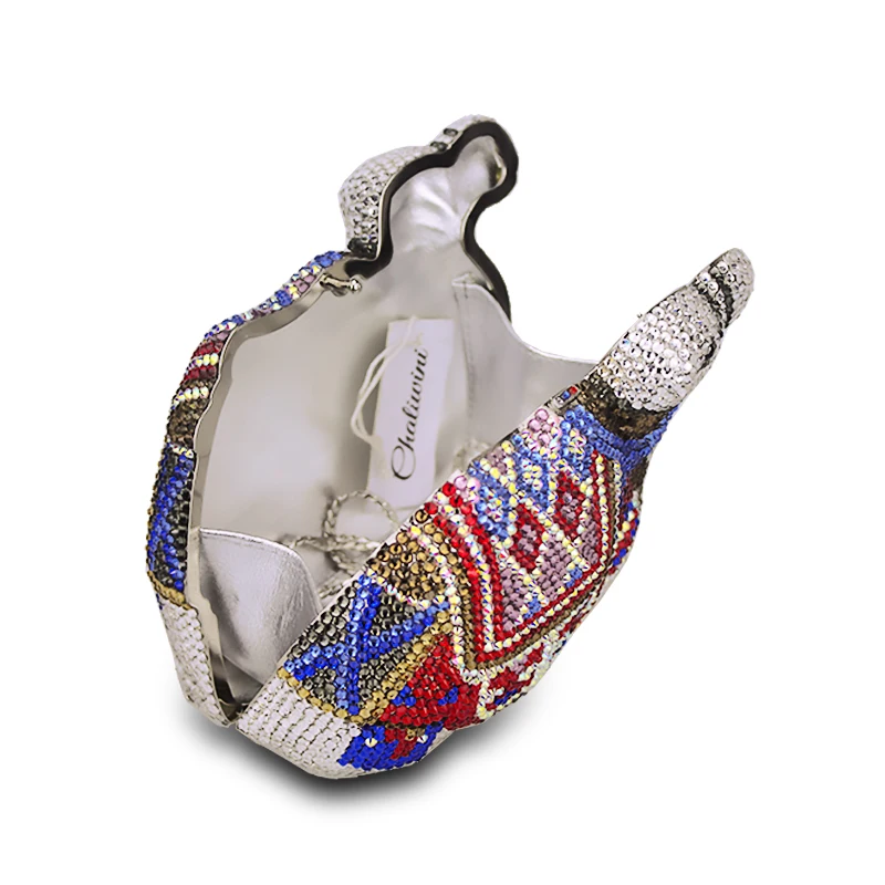 Известный бренд женские вечерние сумочки с кристаллами верблюжьего цвета