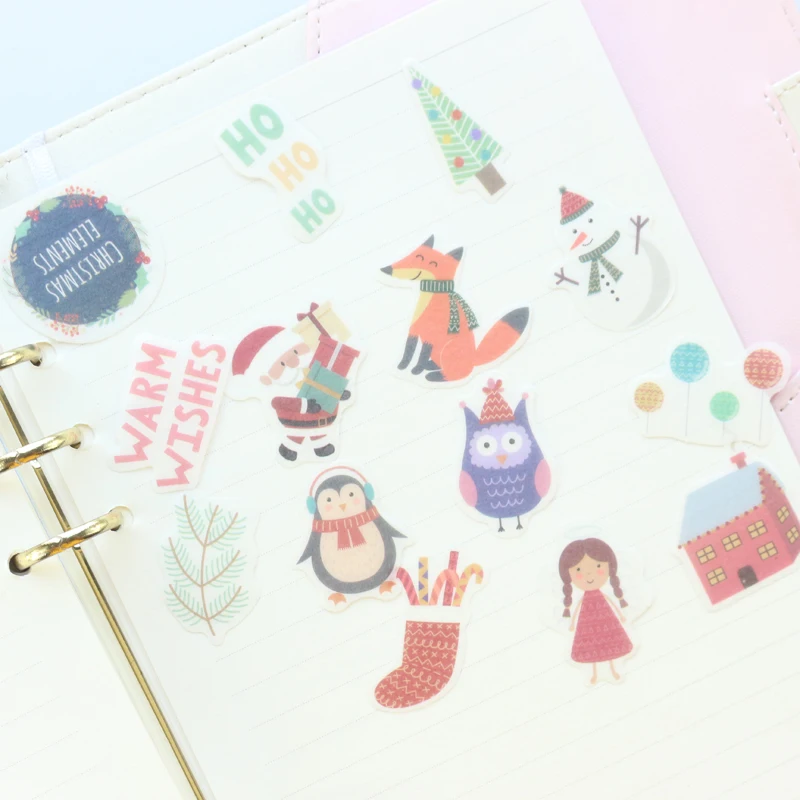 Domikee конфеты kawaii Мультфильм школьник Рождество тема украшения DIY бумажные