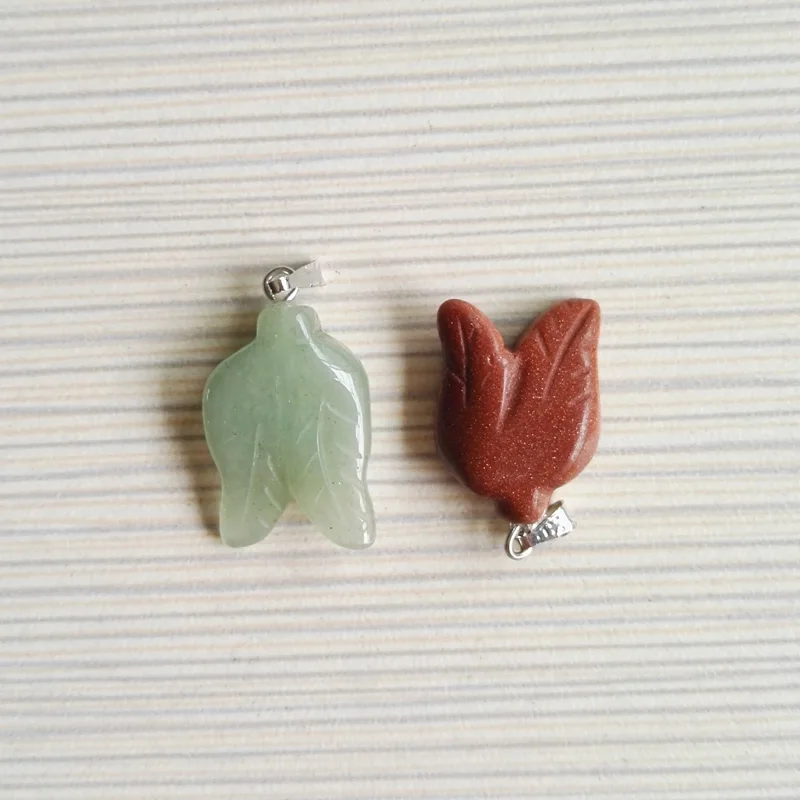 

Wholesale new 2014 natural stone pendants Tree leaf pendant charms 12pcs/lot Good quality,Free shipping